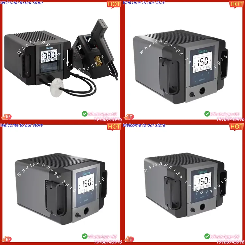 2026 QUICK TV2 はんだ除去ステーション、強力な - Desoldering Pump Electric Vacuum Station のレビューと価格
